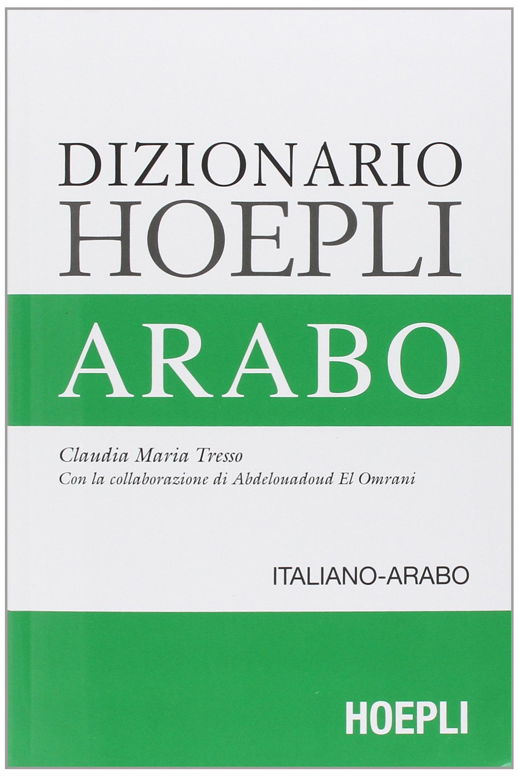 Dizionario arabo Hoepli Tresso