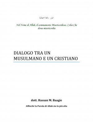 DIALOGO TRA UN MUSULMANO E UN CRISTIANO